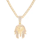 Сфинкс кулон в виде египетского фараона ожерелье аксессуары для мужчин и женщин из двух Цвета вероисповедания Египет женские зимние винтажные сапоги в этническом стиле, ювелирное изделие, подарок