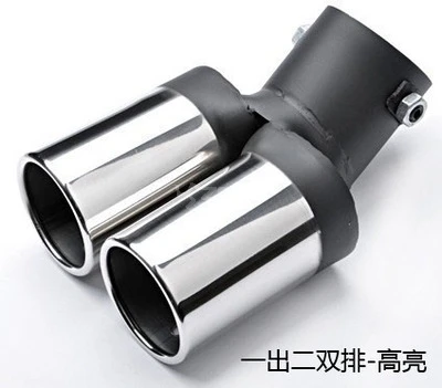 Горячая Zero Profit/304 Нержавеющая сталь выхлопные трубы глушитель выхлопных газов