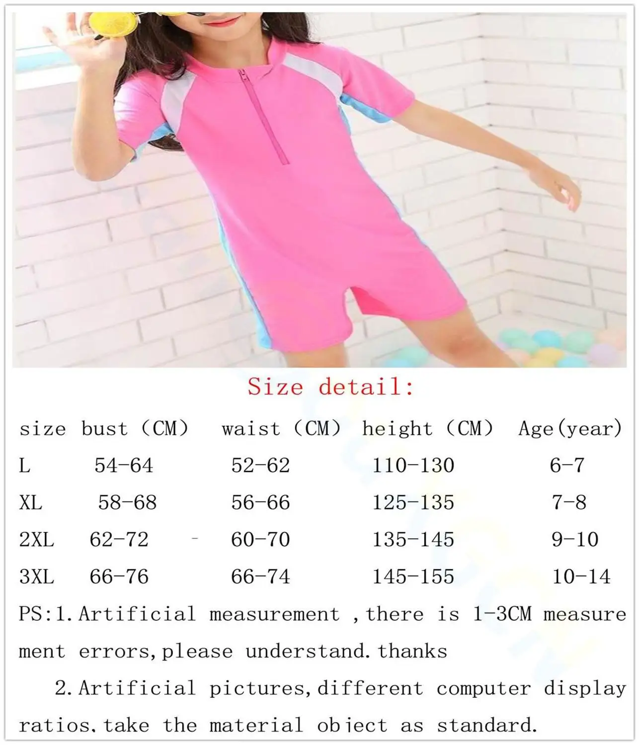 Слитный Детский костюм для дайвинга купальник с длинными рукавами девочек