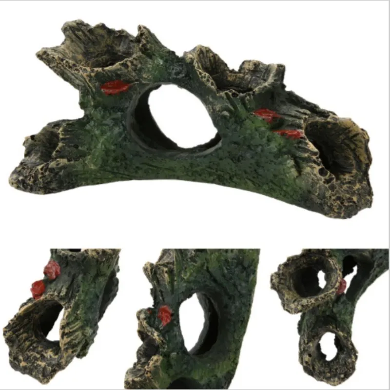 Полимерное украшение для аквариума искусственное орнамент из смолы ландшафтное