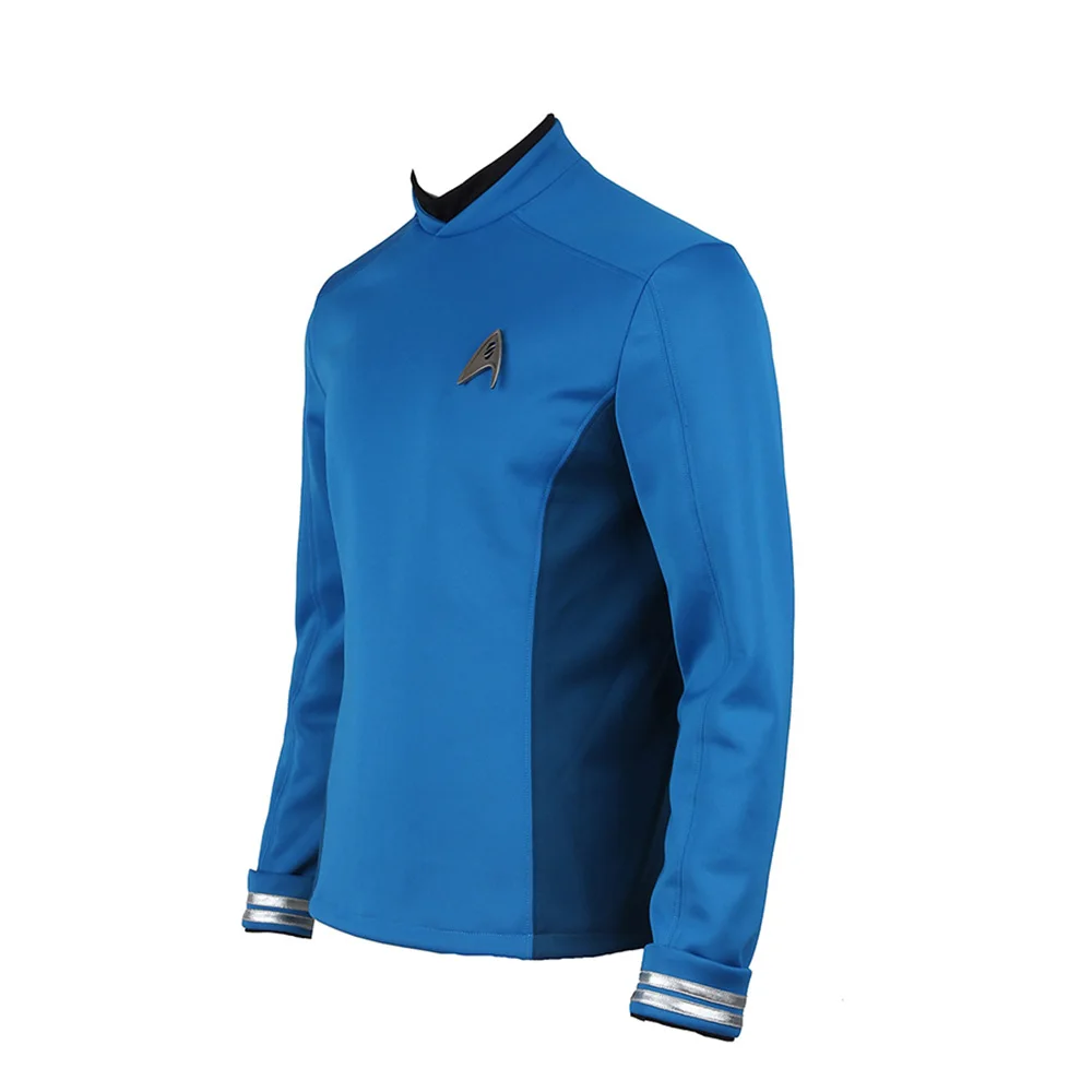 Кости костюм Звездный путь Beyond Косплей Leonard H. McCoy синий цвет|Костюмы из фильмов и