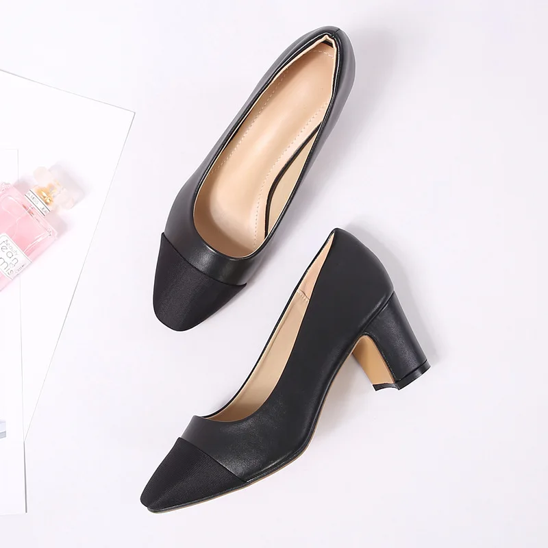 

Women's 2020 Summer Color Matching High Heel Dress Shoes