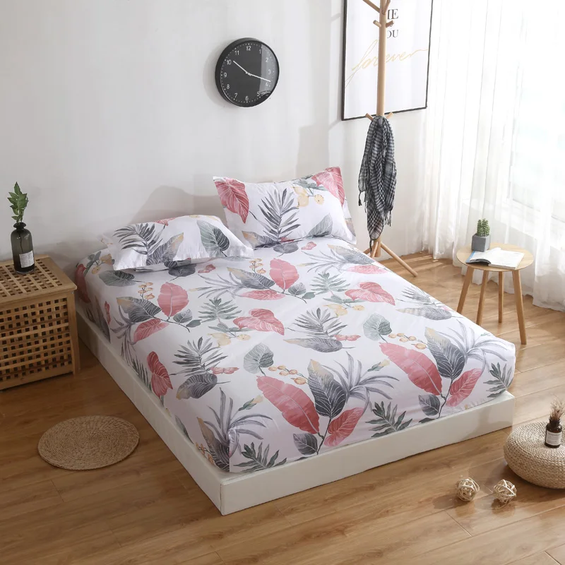 3 шт. хлопковые постельные принадлежности в японском стиле с геометрическим