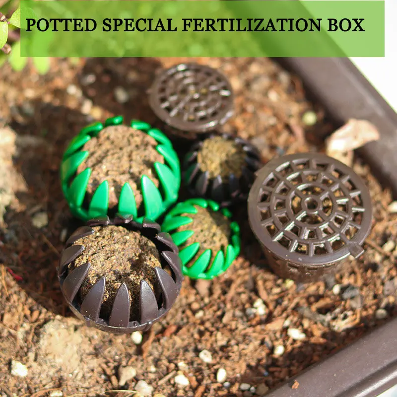 Коробка для удобрений бонсай Сращивание семян крышка корзина корпус кула