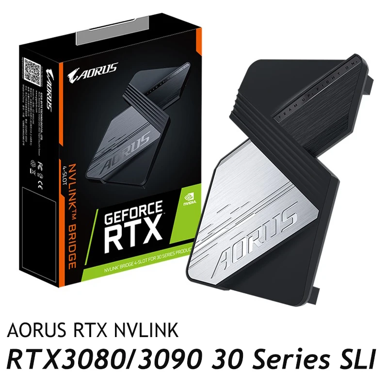 

RTX 30 SLI Universal For Graphic Card Two Way SLI Card SLI Bridge Connector SLI For RTX 3080 3090 Dual nvlink 8cm