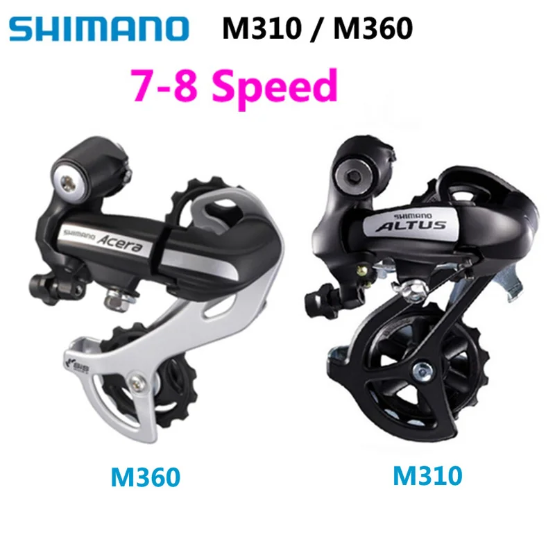 

SHIMANO Mountain Bicycle Riding Cycling MTB Bike Rear Derailleur Accessory Parts ALTUS/ACERA RD M310/M360 7/8 Speed 3x7s 3x8s