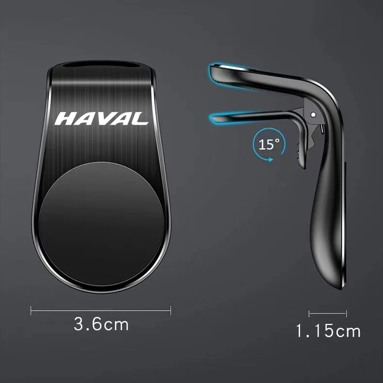 Металлический магнитный автомобильный держатель для телефона Haval F7/F7X H6 H2 H3 H4 H8 H9