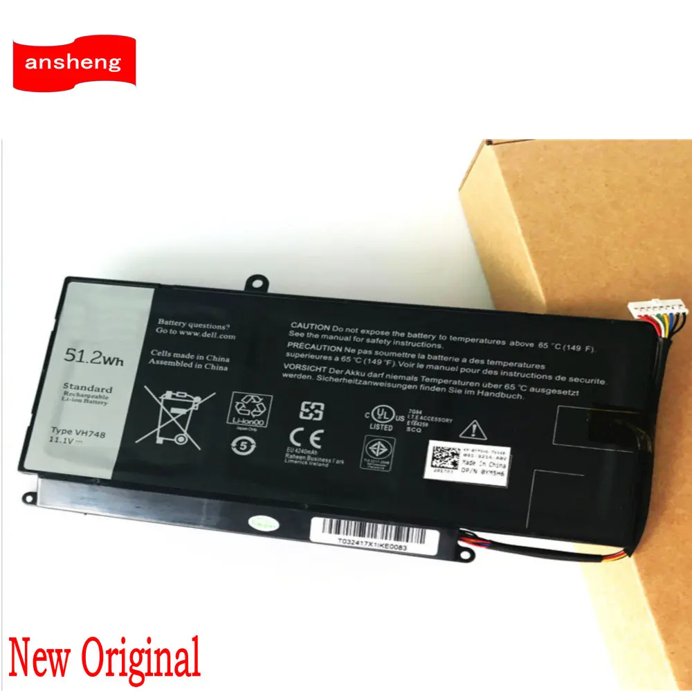 Высококачественная батарея VH748 для DELL Vostro 5460 5470 5560 14 5480 Inspiron 5439 V5460D-1308 5470D-1328 |