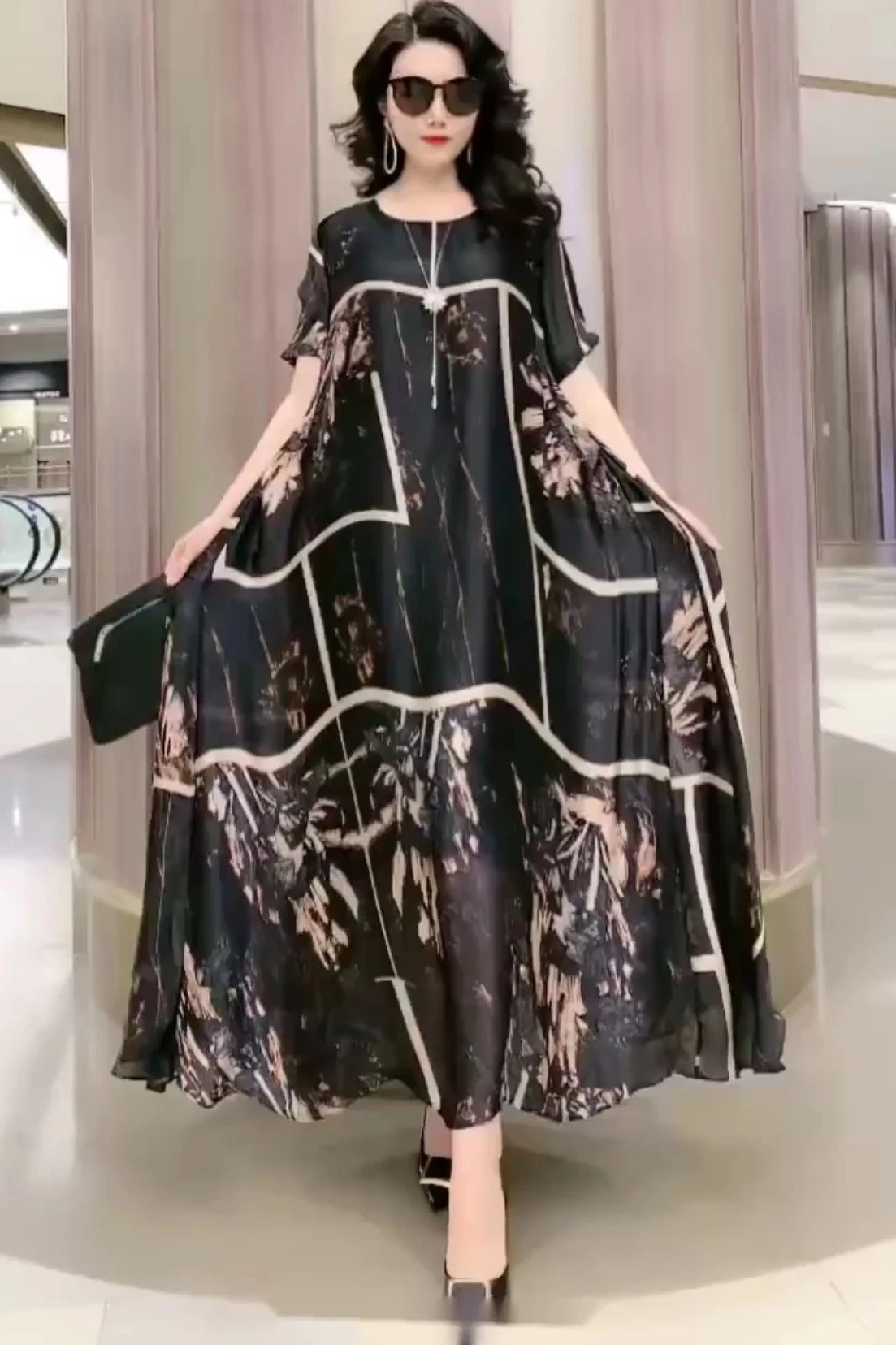 Вне сезона шелковое платье для женщин 2021 новые летние Стиль иностранных
