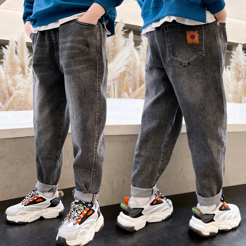 

Джинсы-Капри Для мальчиков 2-8 лет, на осень/весну