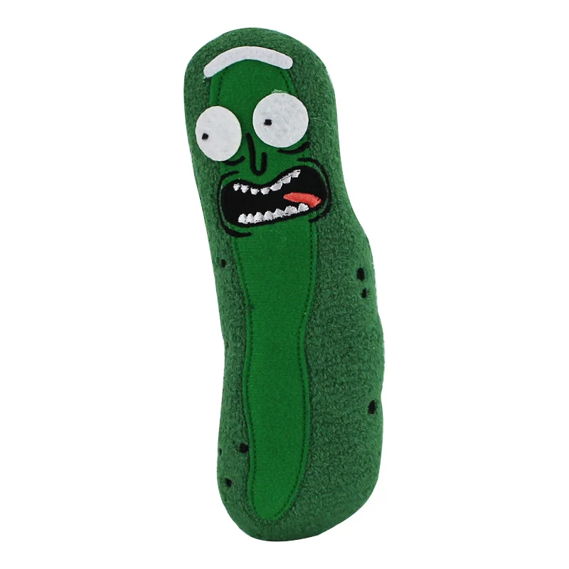 

19cm Cute Handmade Pickle Cucumber Plush Funny Doll Toys For Gifts