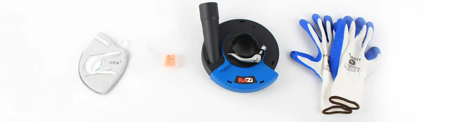 Raizi 125/180 мм пылезащитный кожух набор сухой шлифовальной крышки инструменты для угловой шлифовальной машины