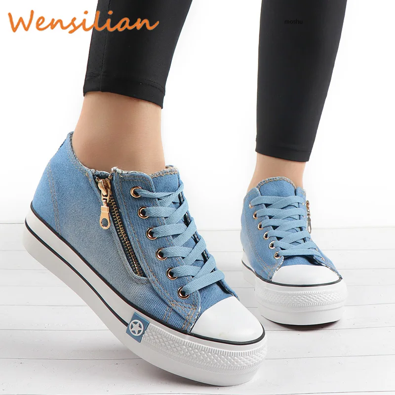 Women's Sneakers Trainers Casual Vulcanize Comfy Canvas Shoes Ladies Female Zapatillas Mujer Tenis Feminino Basket Femme