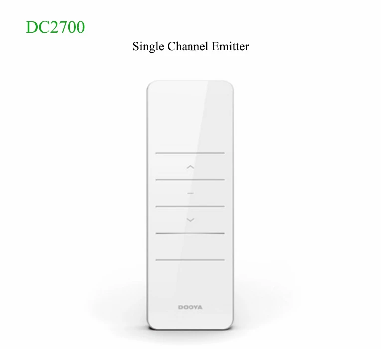 Пульт дистанционного управления Dooya DC2760 DC2700 DC1602 DC1663 DC920 для Dooya Электрический мотор занавески аксессуары - Цвет: DC2700