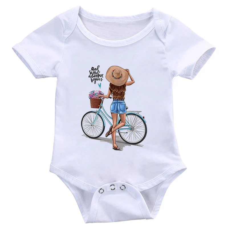 

Newborn Bodysuits Beard With Letters Print Lovely Infant Jumpsuits Outfits Summer Kids Boys Girls Clothing Onesie
