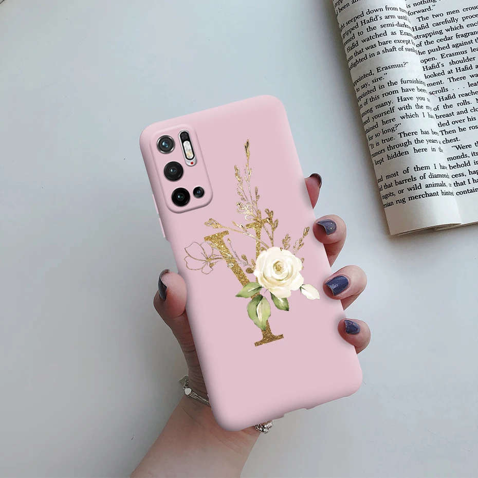 for xiaomi poco m3 pro 5g case for poco m3 pro 5g cover cute letters soft silicone phone case for xiaomi poco m3 pocom3 m 3 pro free global shipping
