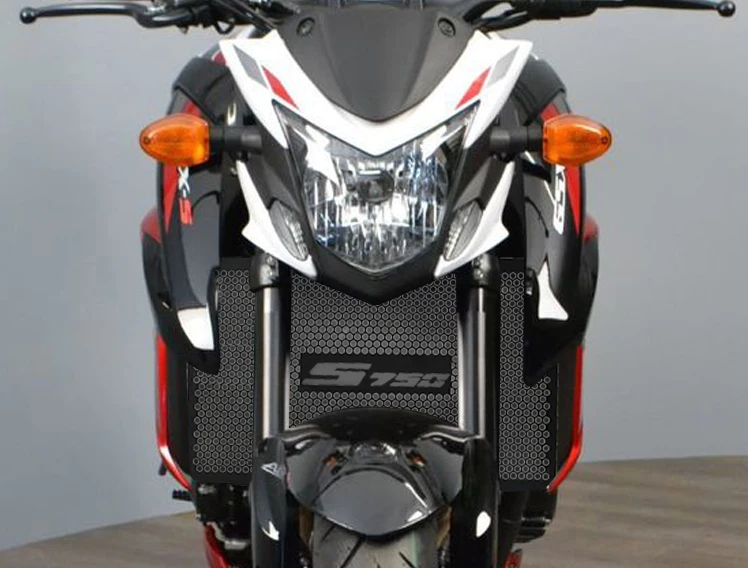 

For SUZUKI GSX-S750 GSXS750 2015 2016 2017 2018 Motorcycle Radiator Grille Guard Cover Protector Fuel Tank Protection 2015-2021