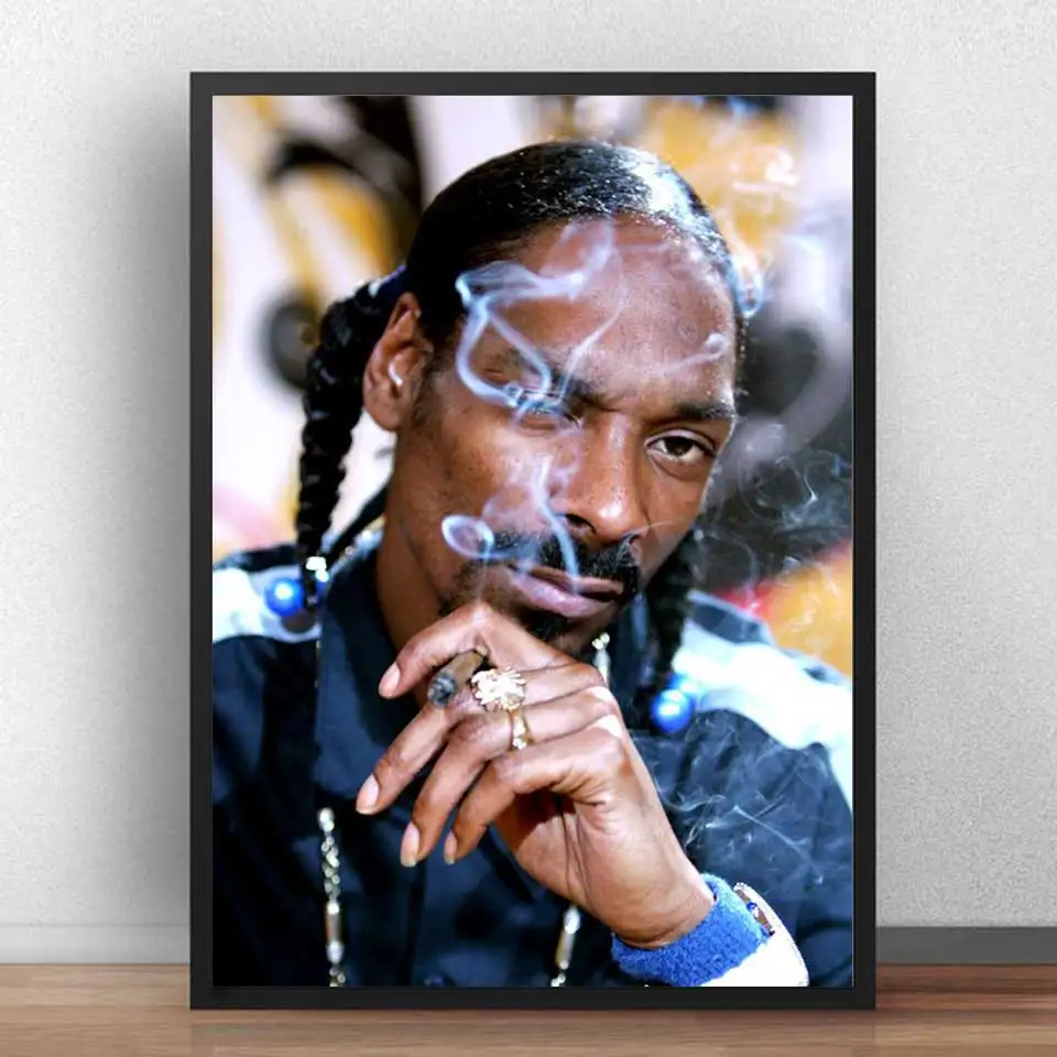 Постер Snoop Dogg певец звезда музыка принты настенное искусство гангста рэп хип-хоп