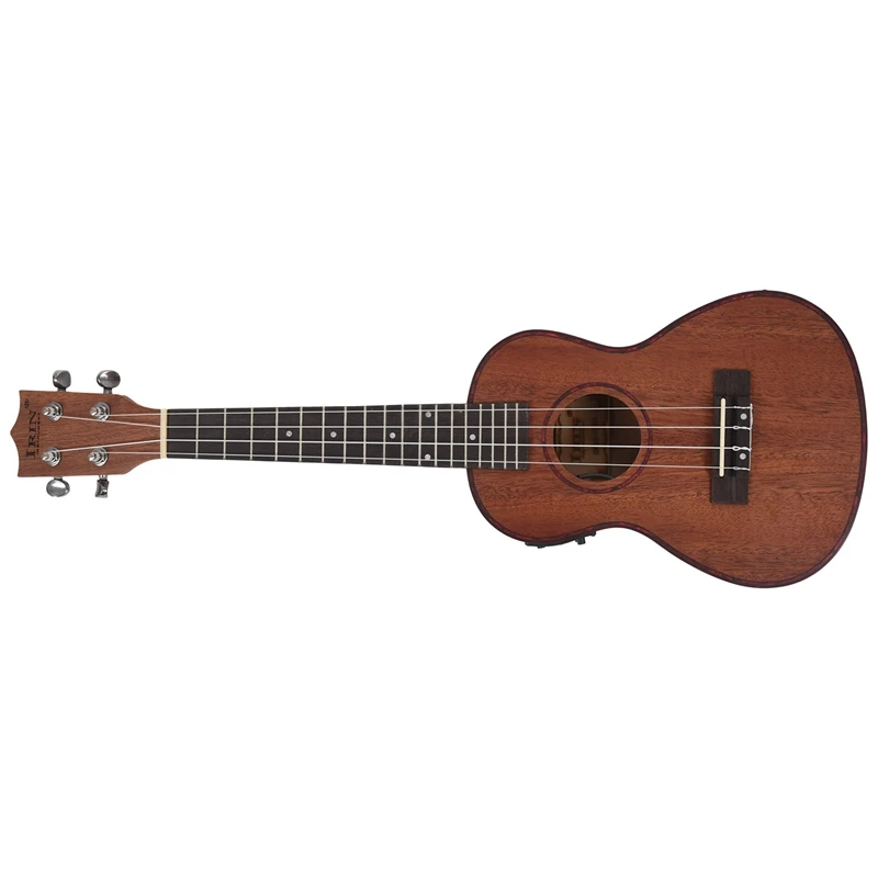 

Электроакустическое укулеле IRIN, 24 дюйма, Abalone Shell Edge 18, 4 струны, гавайская гитара со встроенным эквалайзером