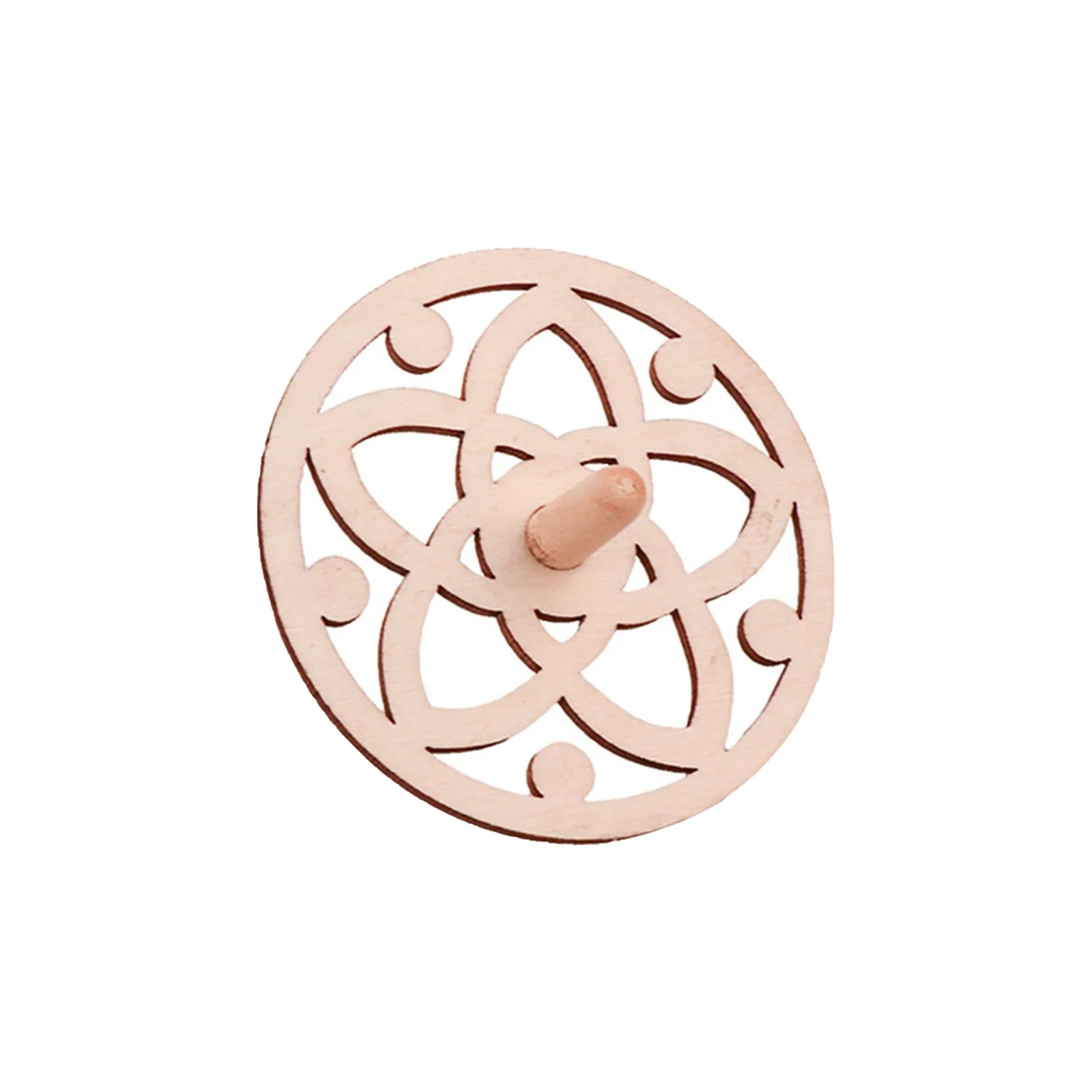 5 шт деревянная игрушка Diy Монтессори эмбрион белого цвета гироскопа детских