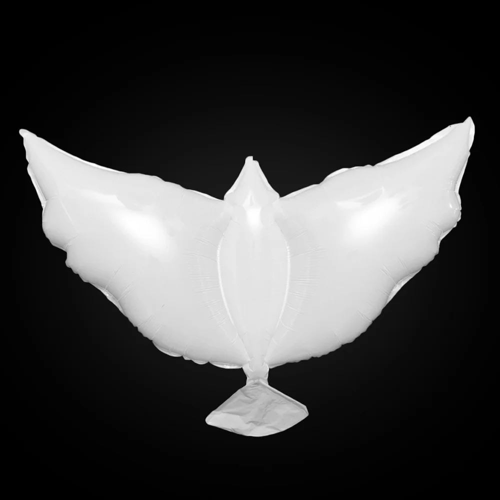 5 шт воздушные шары в форме голубя белый Peace Dove шарики из фольги разных форм