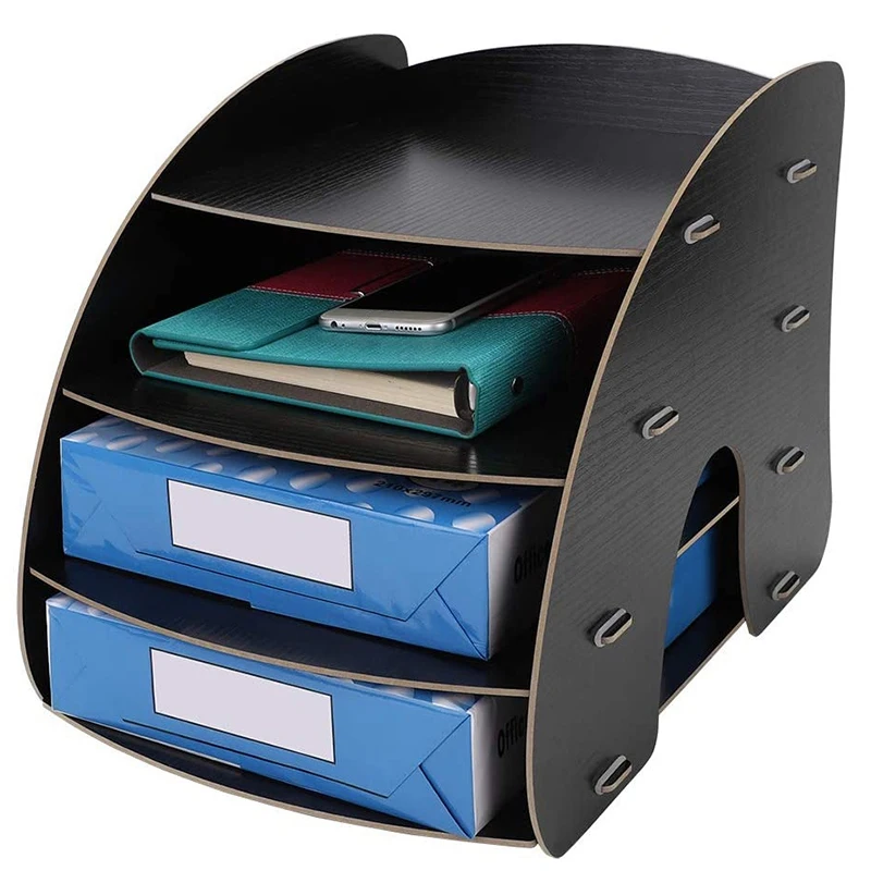 Органайзер для офисного стола DIY шкаф документов многофункциональный стол