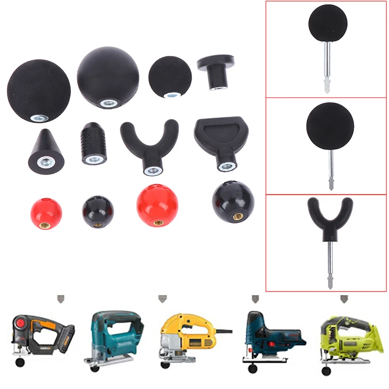 12 шт. сменный ударный глубокий массаж пистолет советы для лобзика массажер набор