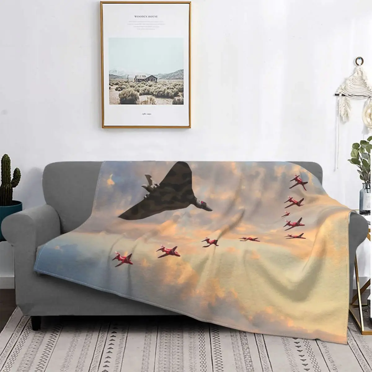 

Manta a cuadros Vulcan y FLECHA rojas, para cama colcha, manta mullida a cuadros, colcha de verano
