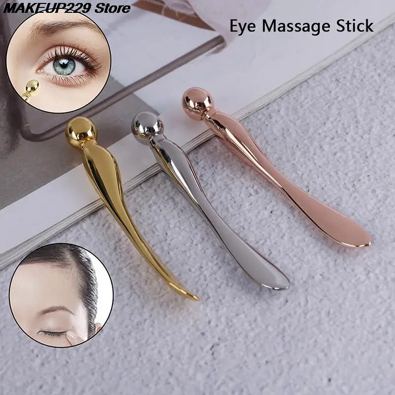 

1Pc Dark Circles Eye Cream Divided Scoop Massage Stick Sleeping Spatula Face Lift Eye Massager Beauty Tools 3 Colors HOT SALE