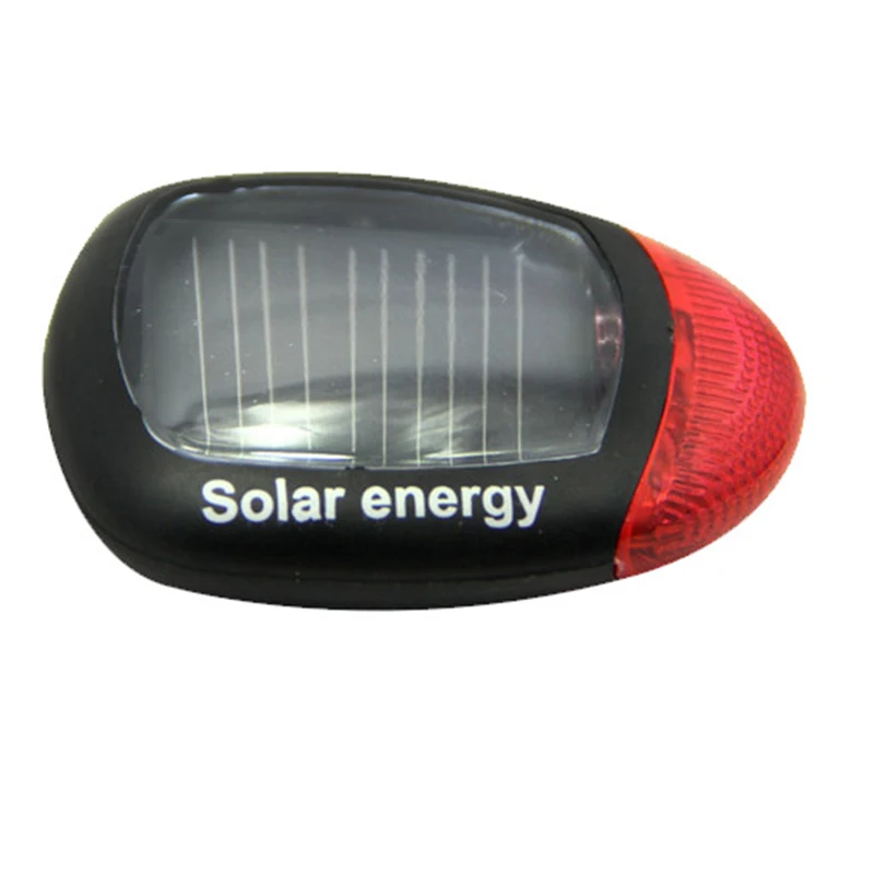 Новый светодиодный фонарь на солнечной энергии для велосипеда велосипедный