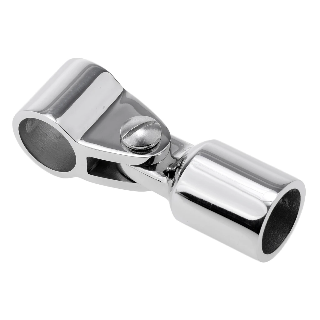 

MARINE BOAT BIMINI TOP FITTING DECK HINGE STAINLESS STEEL WITH PIN (19MM)