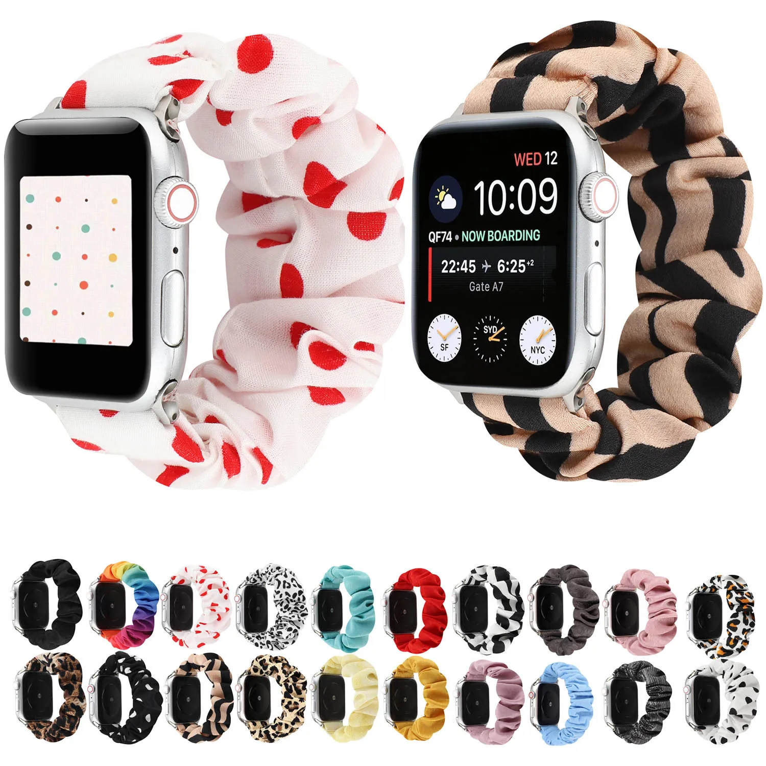 Эластичный ремешок для часов Apple Watch Band Series 5 4 3 2 1 iWatch 38 мм 40 42 44 | Наручные часы