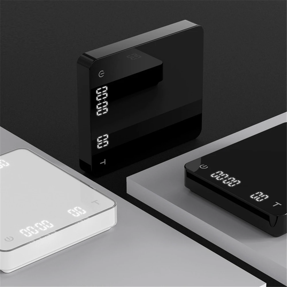 Электронные весы для кофе CAFEDE KONA с двойным экраном USB 3 кг/0 1 г | Дом и сад