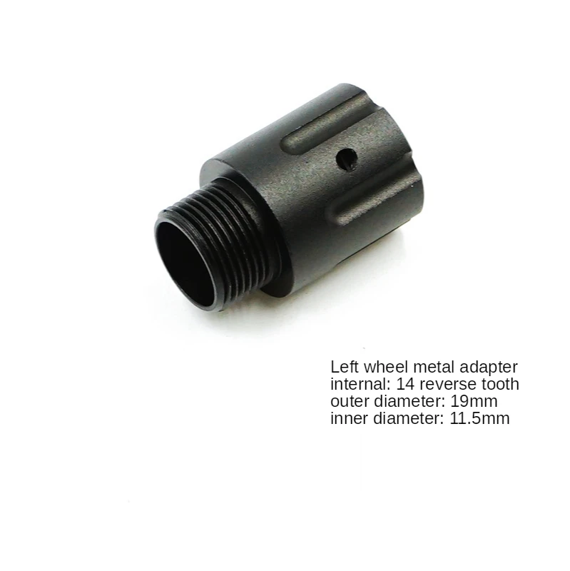 

Tactical Adaptor 14mm Reverse Thread Airsoft Paintball Shooting Accessory For Non Threaded Barrel 19 Convert 14mm Thread Gears