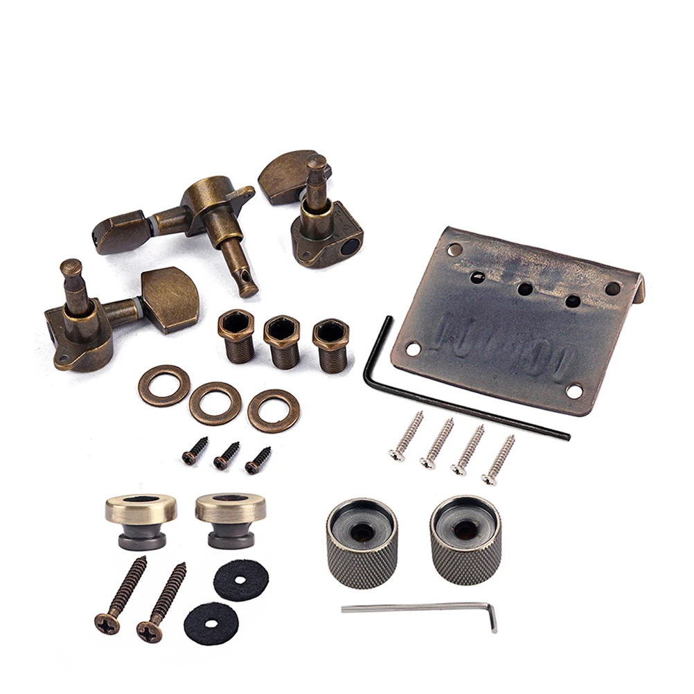 Комбо наборы бронзового цвета седло мост Настройки колышки управления ручки