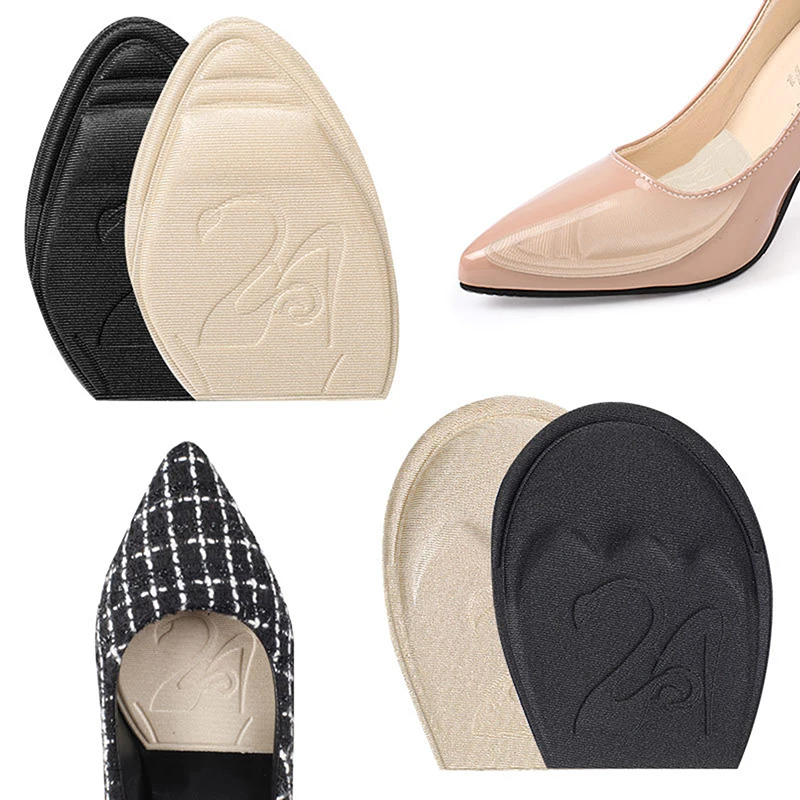 

1pair Forefoot Pads Memory Foam Insoles For Shoes Inserts Women High Heels Sponge Plug Shoe Cushion Pain Relief Foot Care Pad