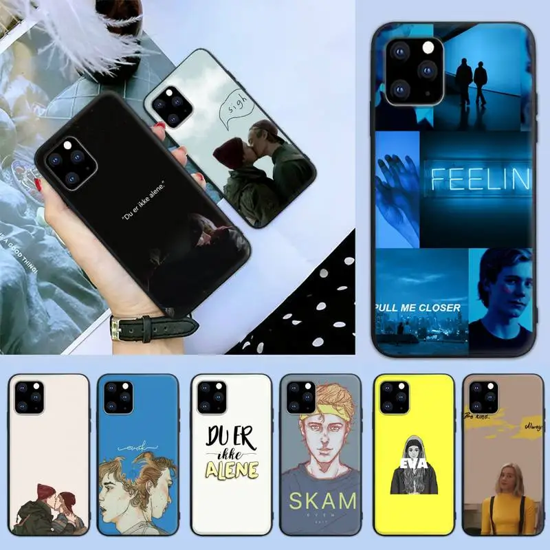 

Norwegian TV Skam Phone Case For iPhone 6 7 8 Plus 11 12 ProMax X XR XS SE Max Back Cover