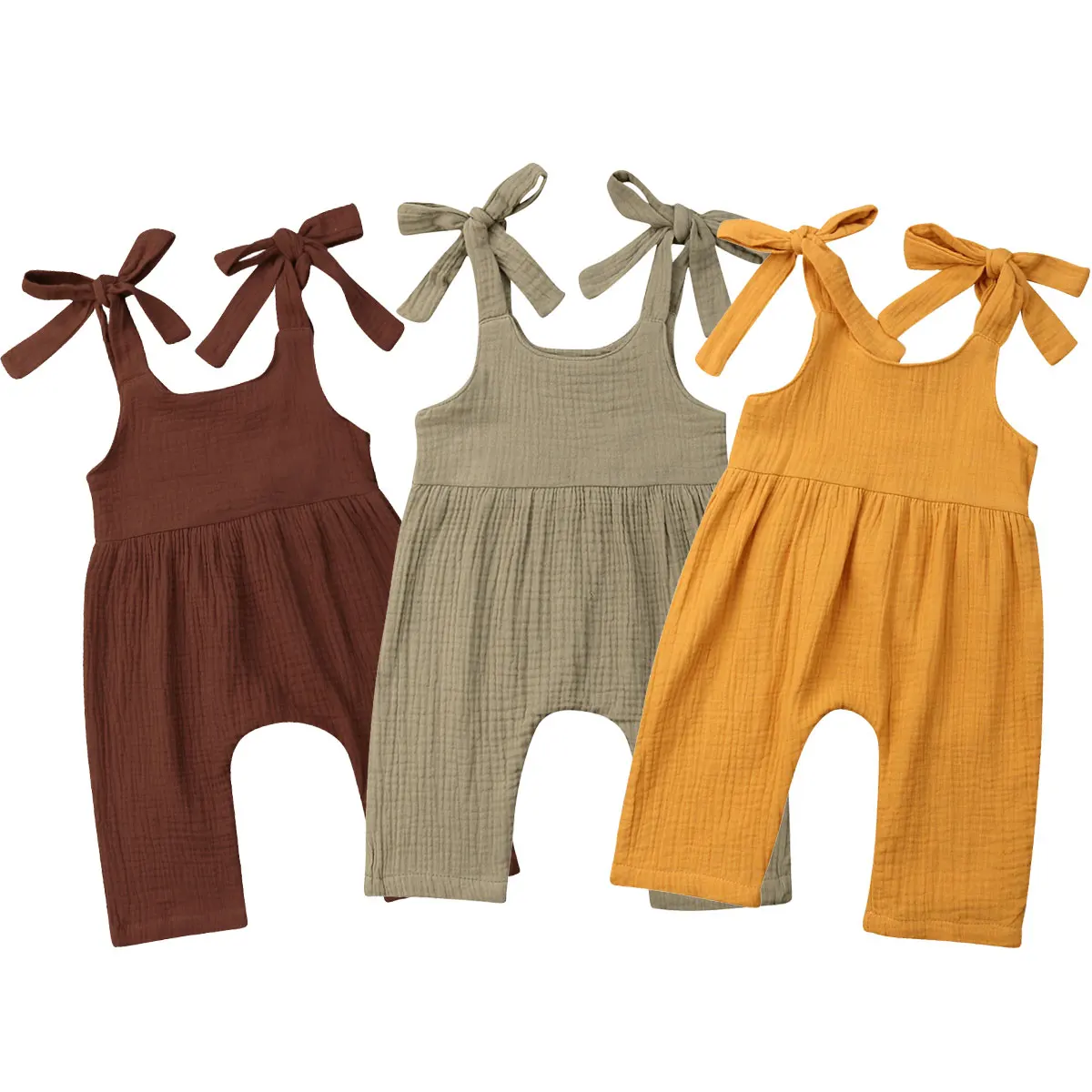 

Vintage Newborn Infant Baby Girl Boy Clothing Ruffles Baby Girl Rompers Jumpsuit Overalls Summer Sleeveless Baby Girl Costumes