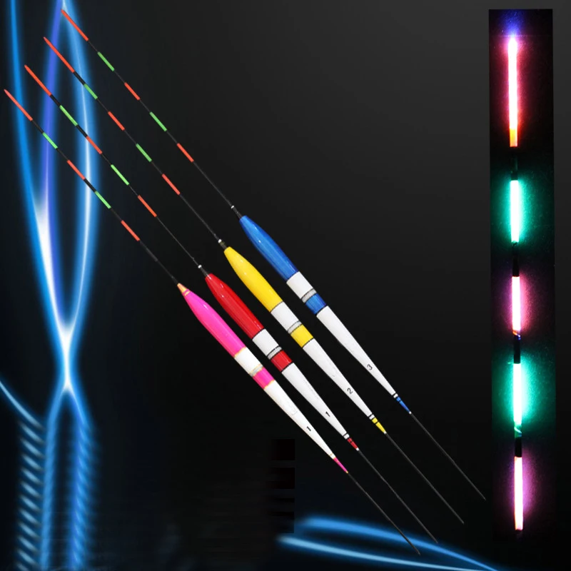 1 шт. светодиодный Электрический поплавок для рыбалки электронный ночной с