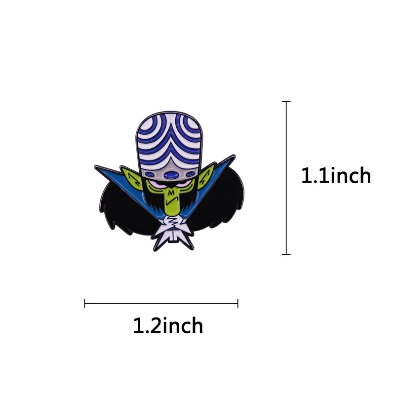 Значок с изображением злодейки Моджо Джоджо брошь знаменитости сумасшедшего