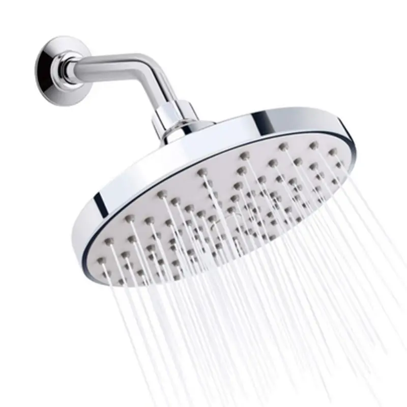 

Comfortable low pressure rain shower head, stainless steel shower head. Universal G1/2 interface