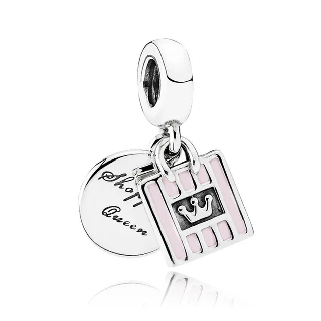 Браслет QANDOCCI Fit Pandora Настоящее серебро 925 пробы оригинальные бусины для
