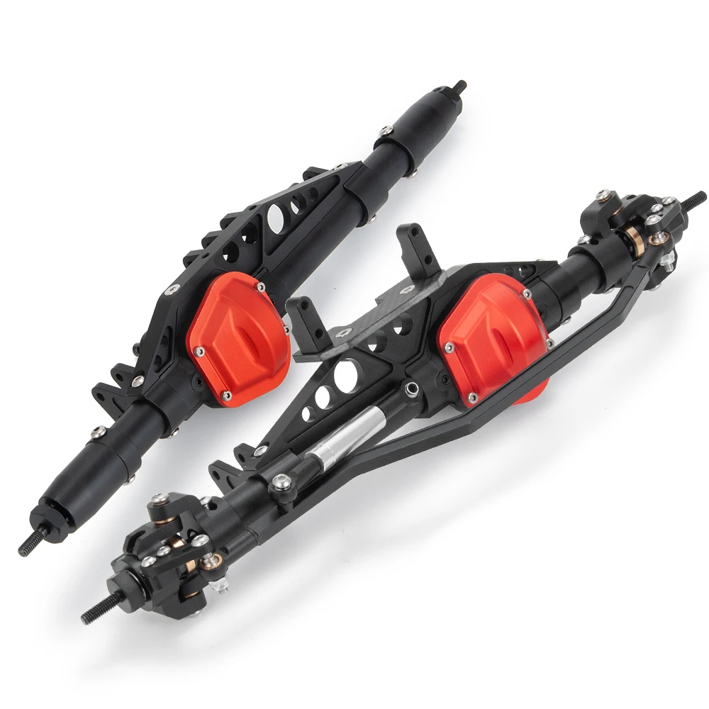 Комплект оси AXSPEED для радиоуправляемого автомобиля передняя задняя прямая