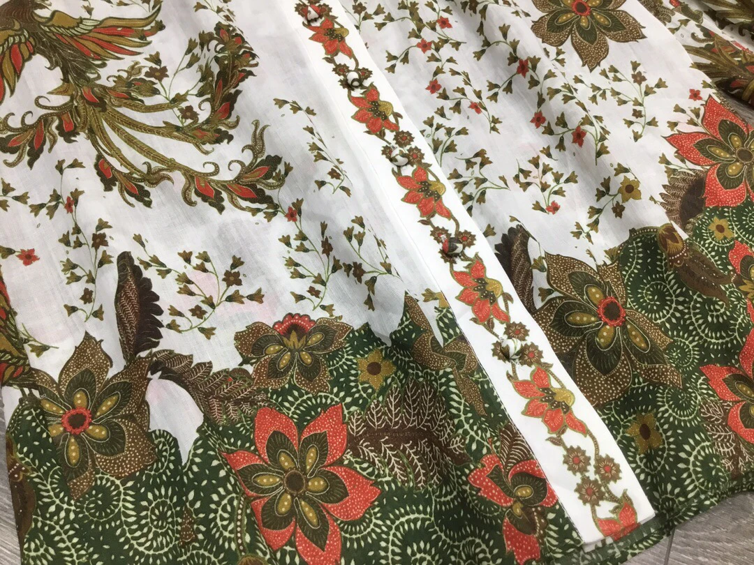 

Bohemian Style Retro Printing Single Breasted Women Cotton Linen Blouse Shirt