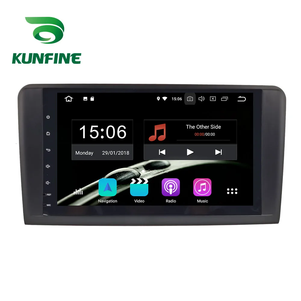 Андроид 9.0 Core PX6 A72 ОЗУ 4Гб ПЗУ 64Гб Автомобильный DVD GPS мультимедийный плеер стерео для Benz ML-W164 2005-2012 радио головное устройство.