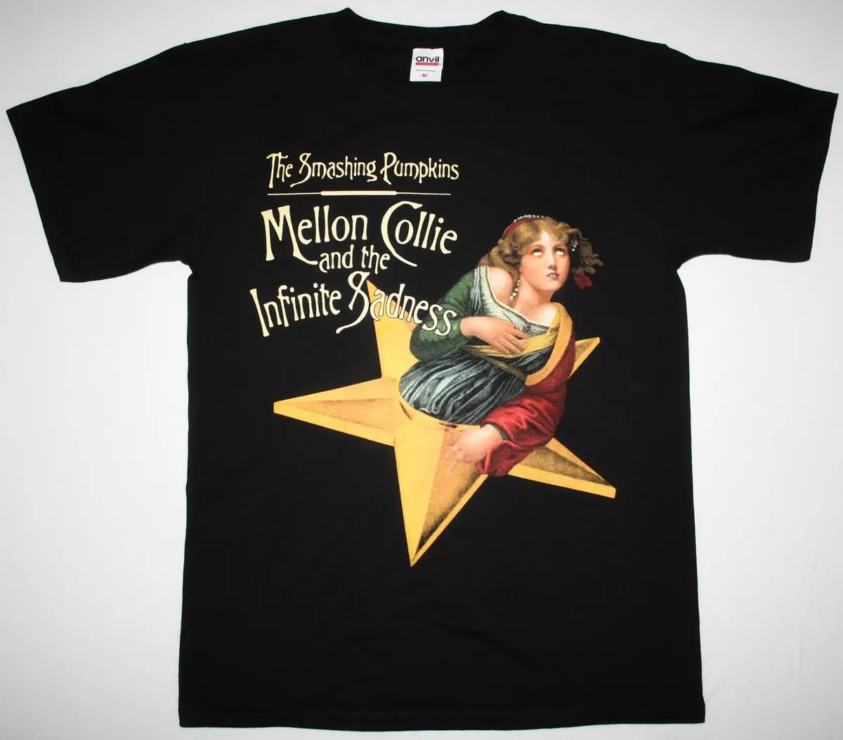 Новая Черная футболка с принтом Smashing Pumpkins MELLON COLLIE AND THE INFINITE грусть в подарок