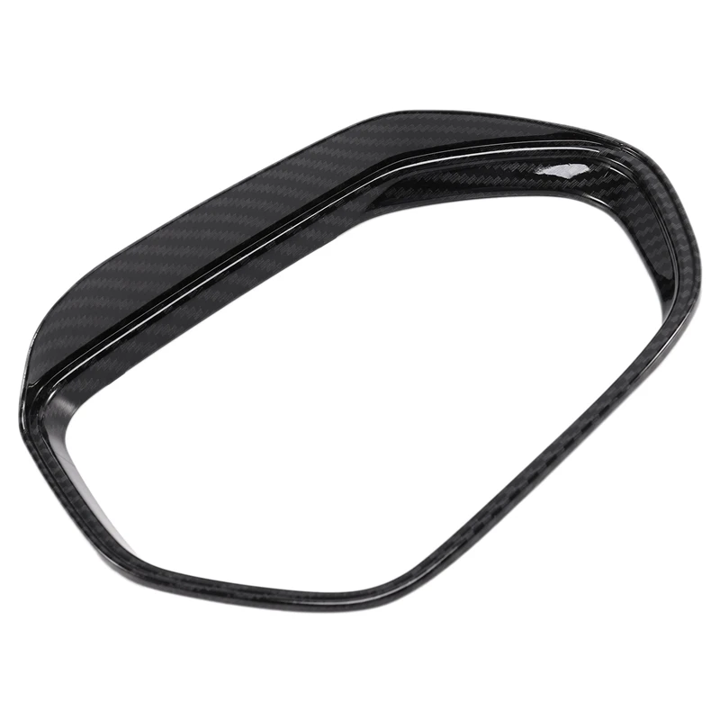 Боковое зеркало заднего вида из углеродного волокна с защитой от дождя и бровей