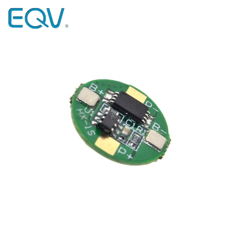Защитная плата EQV 3 7 в 18650 1S A BMS PCM PCB защитная для батареи литий ионный