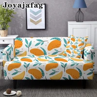 mango pattern printing elastic slipcovers for living room hotel decor couch cover washable anti dirty sofa covers 1234 seater