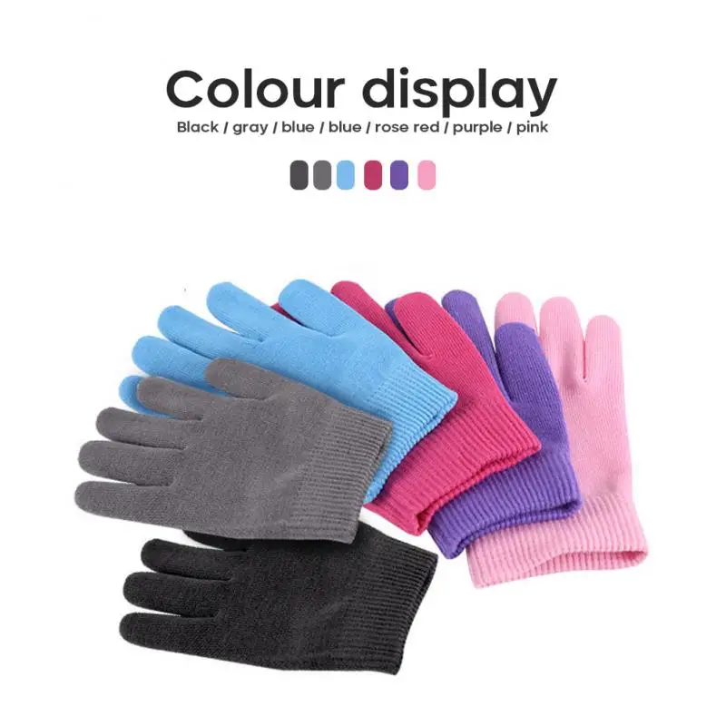 Зимние теплые Перчатки спа завод эфирное масло гель по уходу за кожей рука